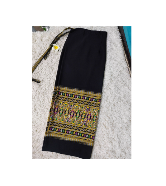 Skirt ທໍ່ຂອງແມ່ຍິງ Workwear ສິ້ນຍາວພື້ນເມືອງ