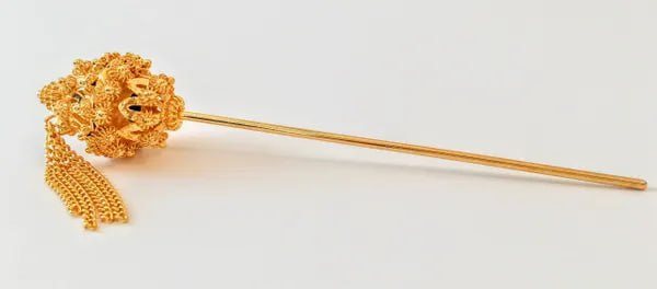 Goldtoned Hair Pin