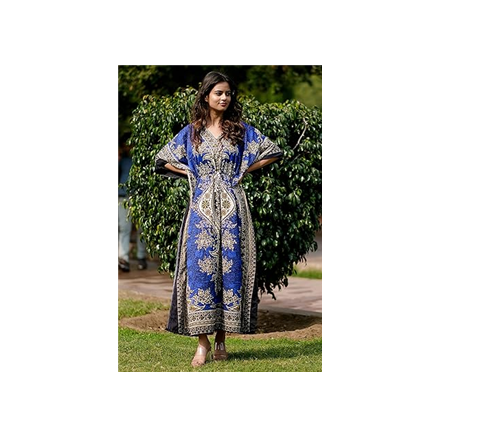 Elegant resort evening gown