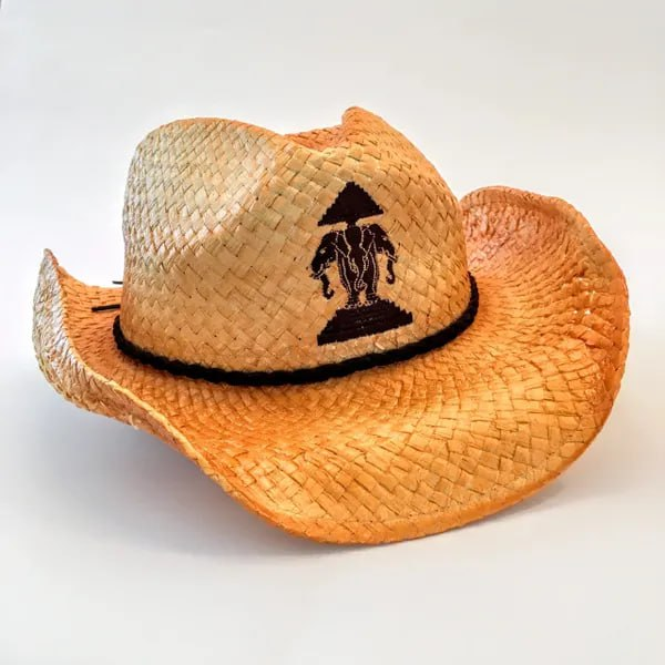 Straw LanXang Cowboy Hat