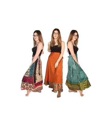 Boho Sari Silk - Set of 3 Multi