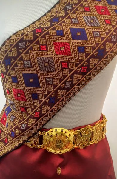 Regal Authentic Silk Women's Sinh Fabric