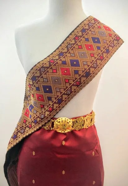 Regal Authentic Silk Women's Sinh Fabric
