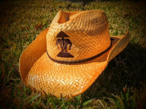 Straw LanXang Cowboy Hat
