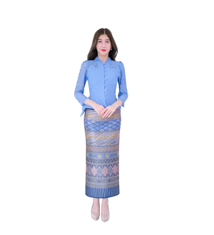 Beautiful Thai/Lao silk blouse